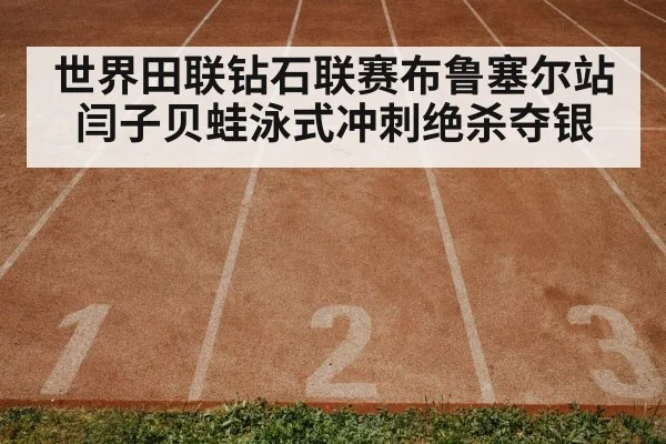 世界田联钻石联赛布鲁塞尔站 闫子贝蛙泳式冲刺绝杀夺银